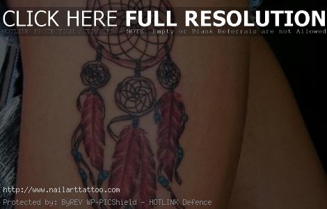 dreamcatcher tattoos for girls