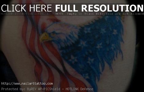 eagle flag tattoo