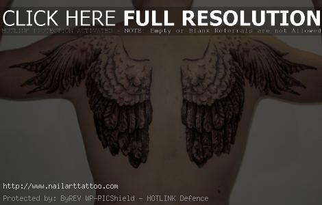 eagle wings tattoo