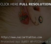 ear tattoos for women