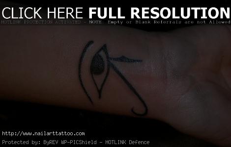 egyptian eye tattoo