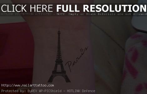 eiffel tower tattoos