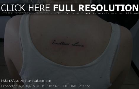 endless love tattoo