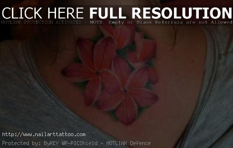 exotic flower tattoos