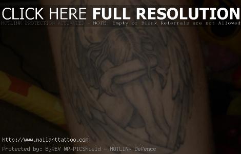 fallen angel tattoos