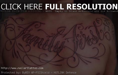 family first tattoo designs