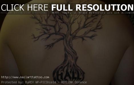 family tree tattoo designs