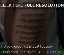 famous bible verses tattoos