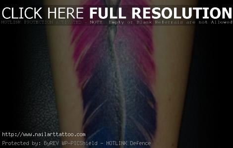 feather tattoos for girls