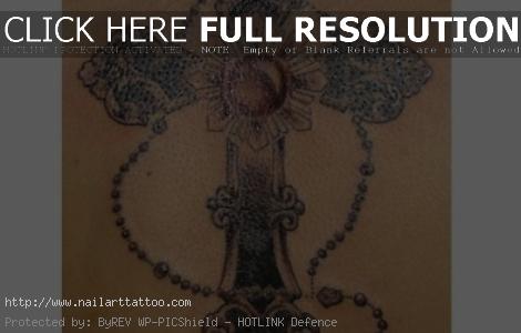 female cross tattoos