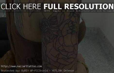 female half sleeve tattoos