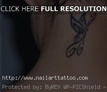 female neck tattoos