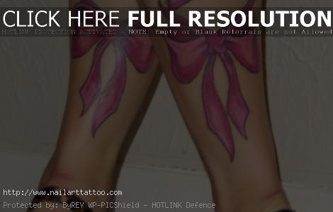 female thigh tattoos