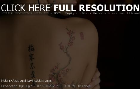 feminine back tattoos