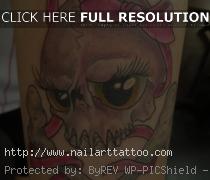 feminine skull tattoos