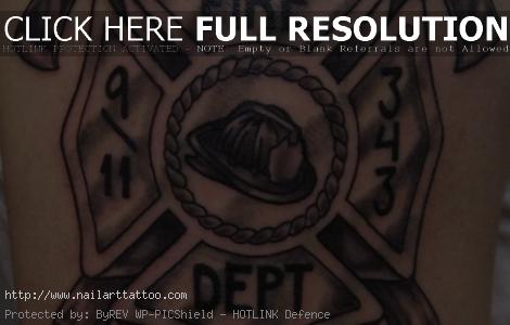 fire department tattoos