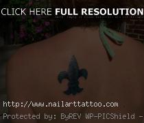 fleur de lis tattoos for girls