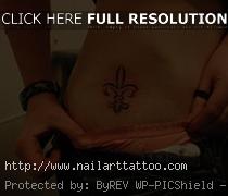 fleur de lis tattoos for women