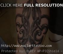 fleur de lis tattoos on wrist