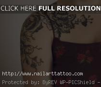 floral sleeve tattoos for women