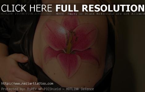 floral tattoo designs for women