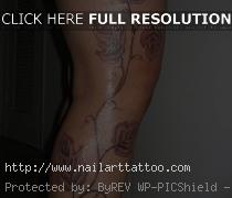 flower and vine tattoos