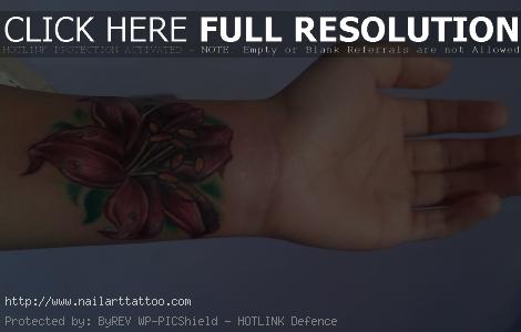 flower cover up tattoos on wrist