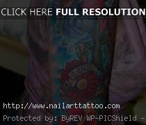 flower half sleeve tattoos gallery