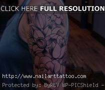 flower half sleeve tattoos tumblr