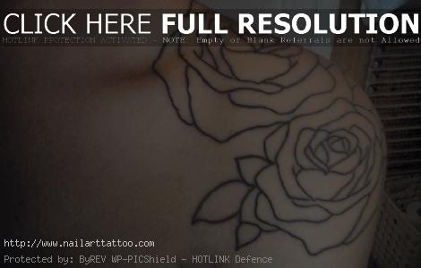 flower of life tattoo shoulder