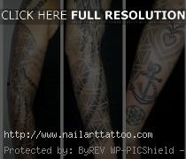 flower of life tattoo sleeve