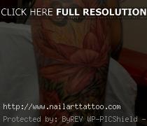 lotus flower half sleeve tattoos