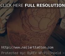 lotus flower outline tattoo