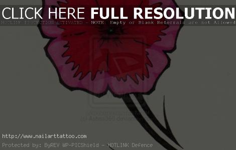 simple floral tattoo designs
