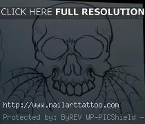skull flash art tattoos