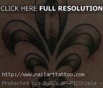 small fleur de lis tattoo designs