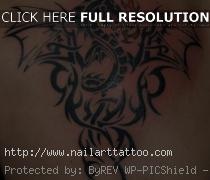 tribal dragon shoulder tattoos
