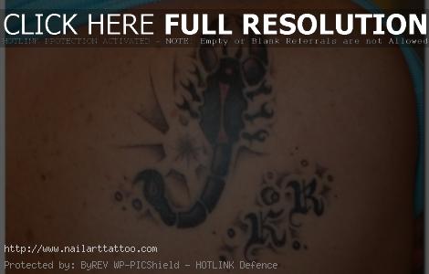 tribal flower hip tattoos