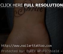 Awesome Wrist Tattoo Design for Girls 2011