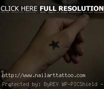 Best Star Tattoo Design on Hand for 2011