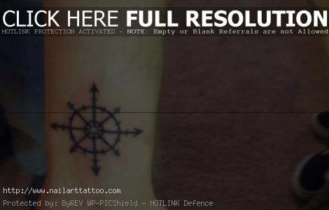 Girls Hand Cross Wrist Tattoo Design for 2011