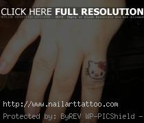 Small Tattoo Design on Hand for Women 2011