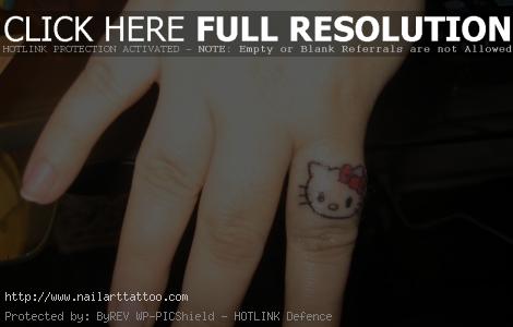 Small Tattoo Design on Hand for Women 2011