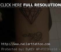 Diamond Tattoos on wrist