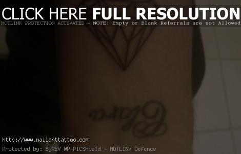 Diamond Tattoos on wrist