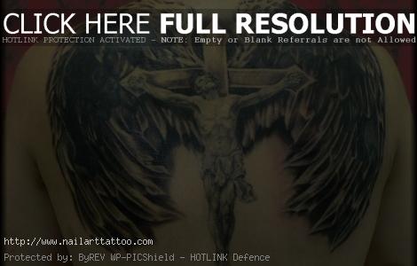 Tattoo pics of jesus Jesus Back tattoo by Reddogtattoo