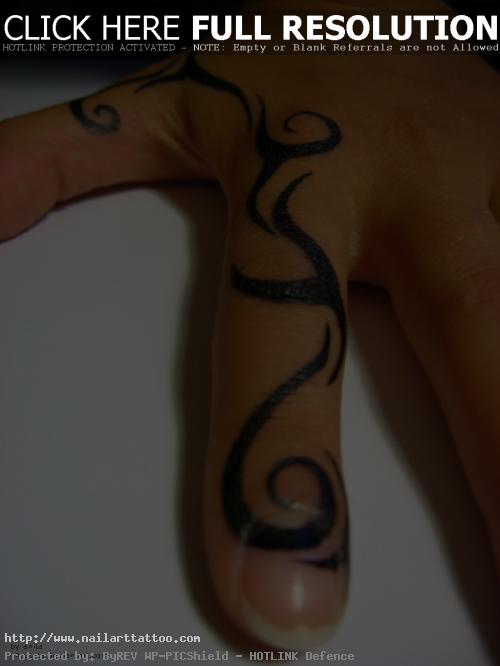 Finger Tattoo II