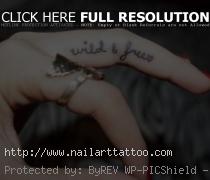 The Best Finger Tattoos! « Read Less