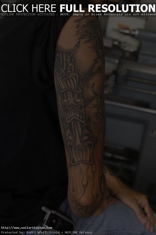 Elegant Arm Tattoo Design for Young Girls1