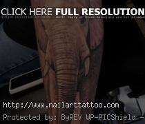 Elephant Forearm Tattoo by Mike Parsons